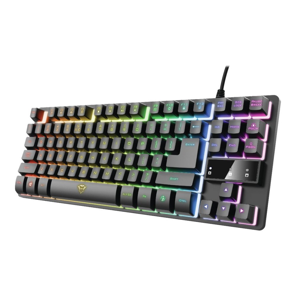 Trust Trust Gaming GXT 833 Thado TKL - tangentbord - QWERTY Inmatningsenhet