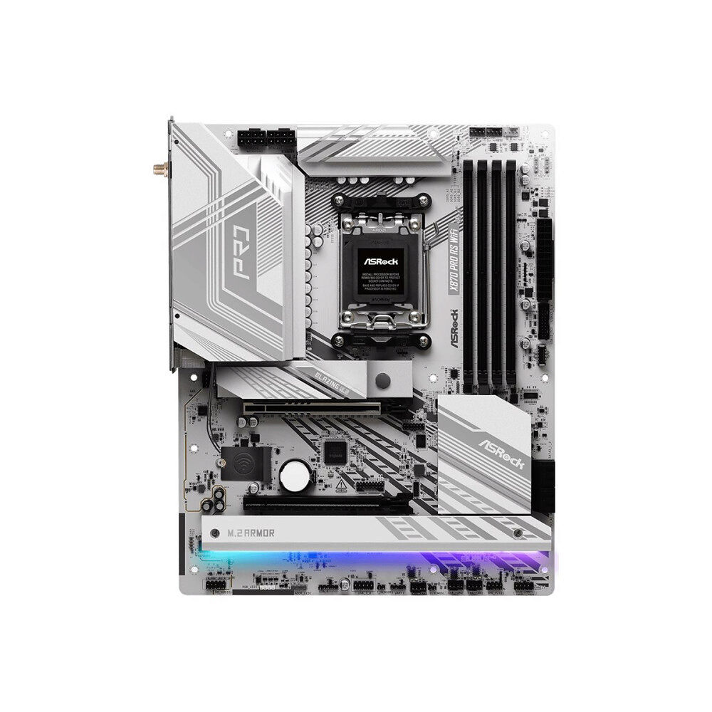 ASRock ASRock X870 Pro RS WiFi - moderkort - ATX - Socket AM5 - AMD X870