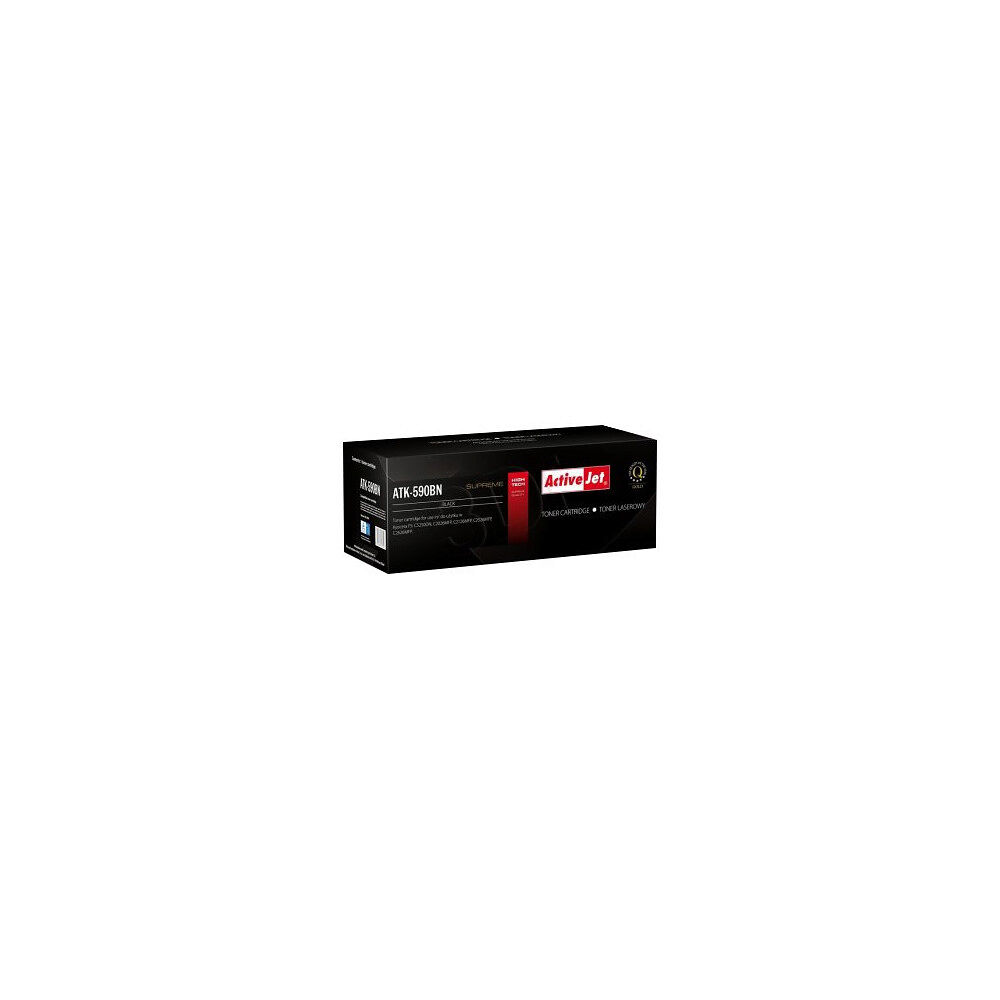 ActiveJet ActiveJet Supreme ATK-590BN - svart - kompatibel - tonerkassett (alternativ för: Kyocera TK-590K)