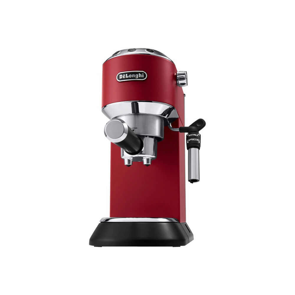 Delonghi De'Longhi DEDICA EC 685.R - kaffemaskin med mjölkskummare - 15 bar - röd