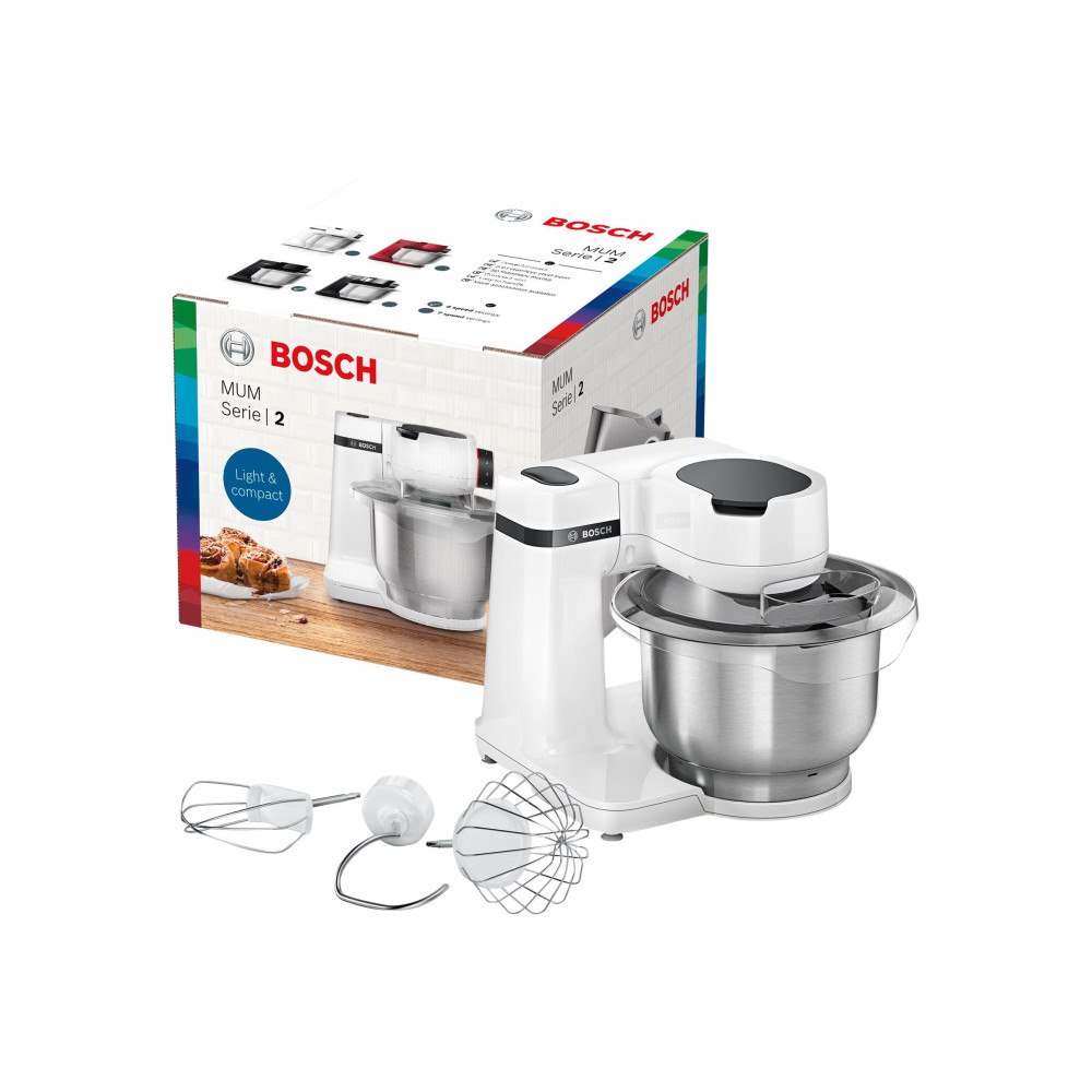 Bosch Group Bosch MUM Serie 2 MUMS2EW00 - köksmaskin - 700 W - vit