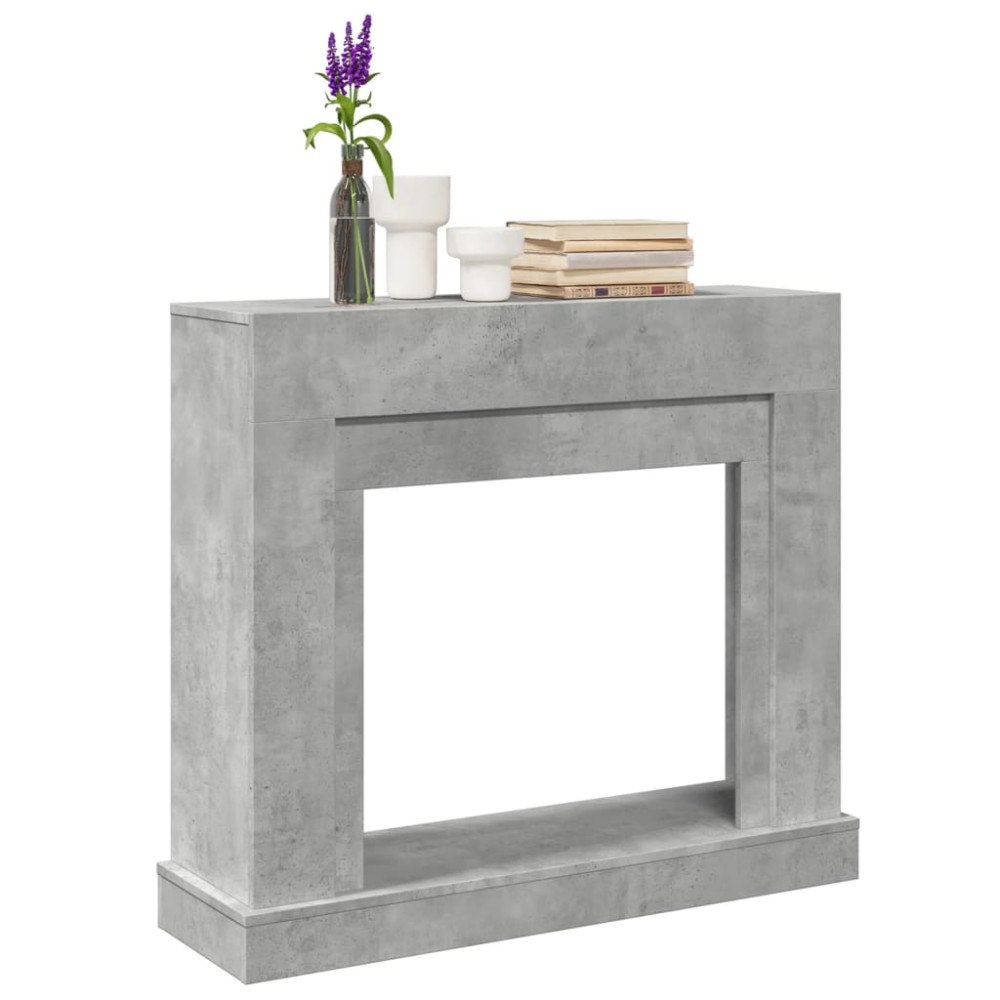 vidaXL Spiselkrans betonggrå 100x30x87,5 cm konstruerat trä