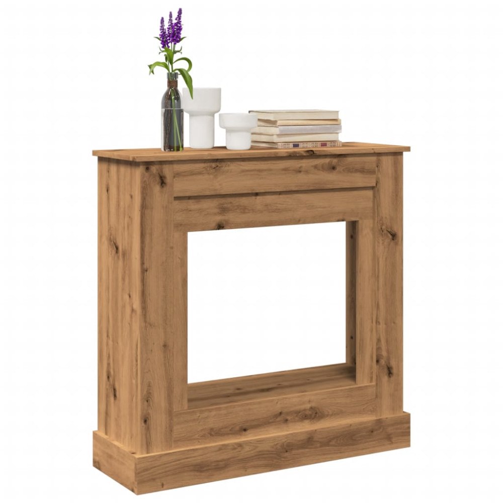 vidaXL Spiselkrans artisan ek 90x30x90 cm konstruerat trä