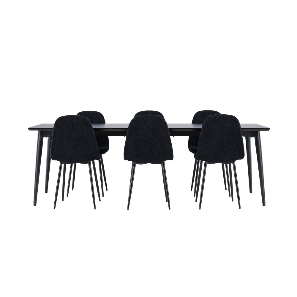 Venture Home Ellis Matbord med Polar Matstol