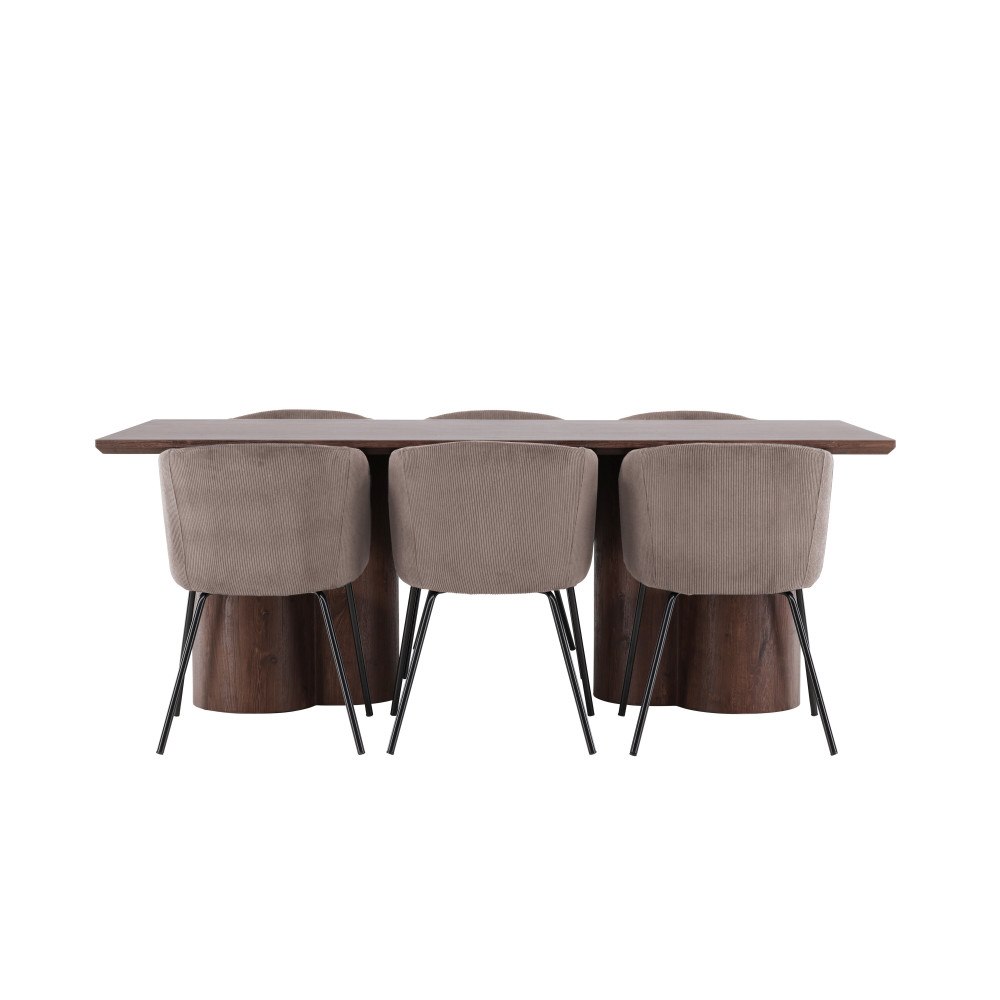 Venture Home Olivia Matbord med Berit Matstol