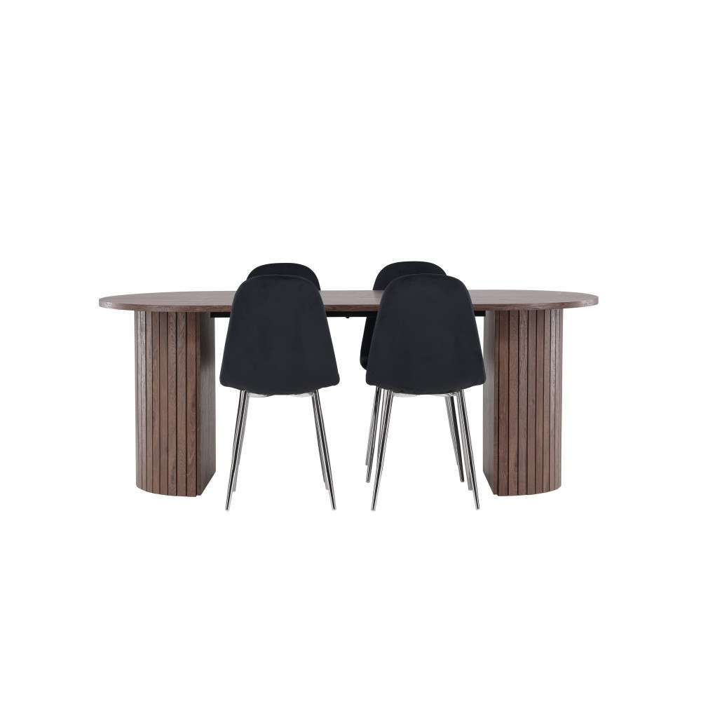 Venture Home Härön Matbord med Evert Matstol