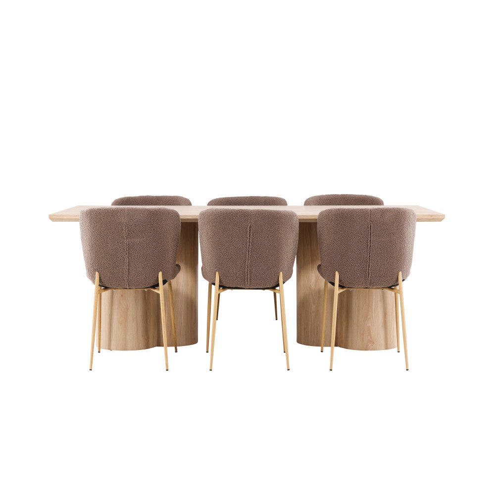 Venture Home Olivia Matbord med Modesto Matstol