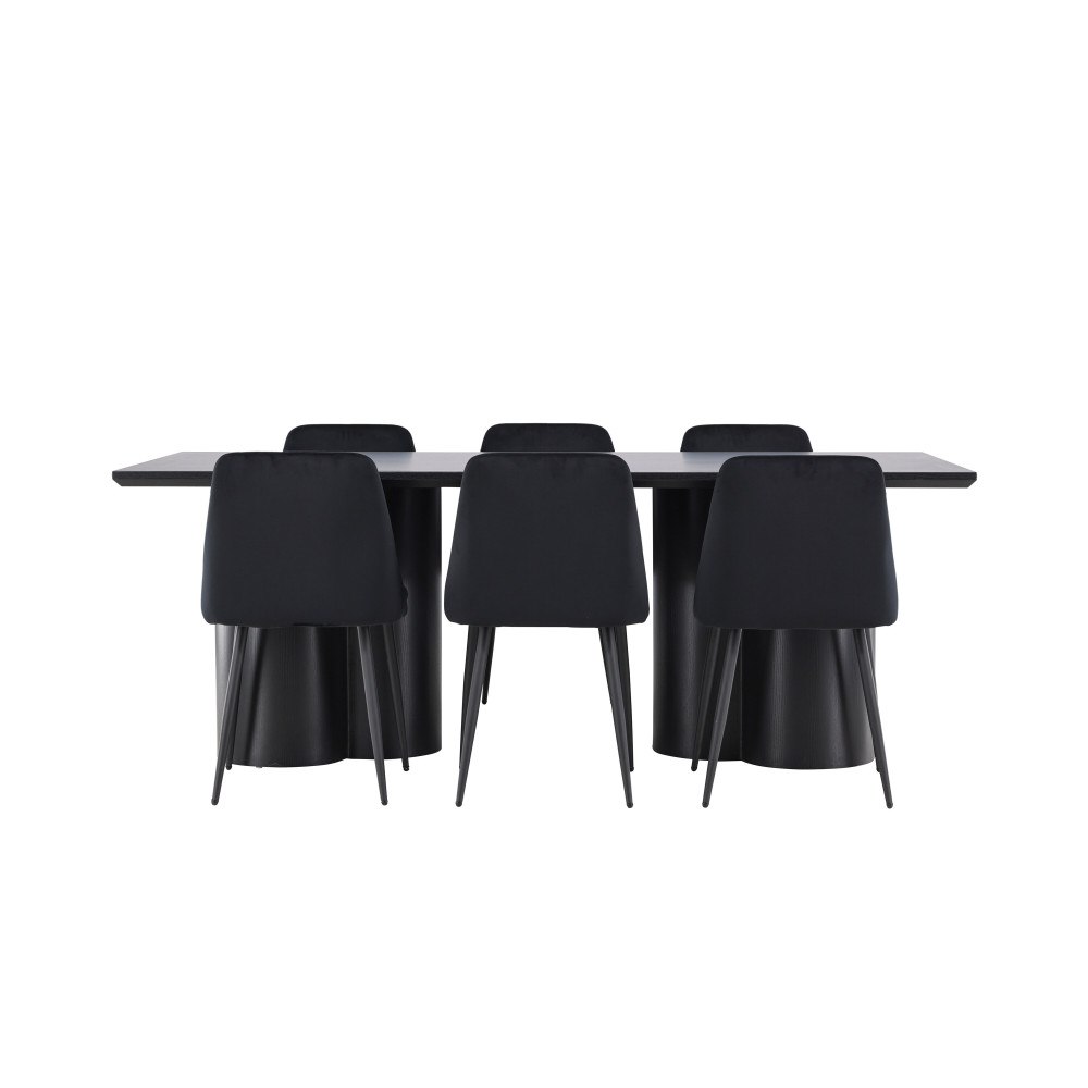 Venture Home Olivia Matbord med Night Matstol