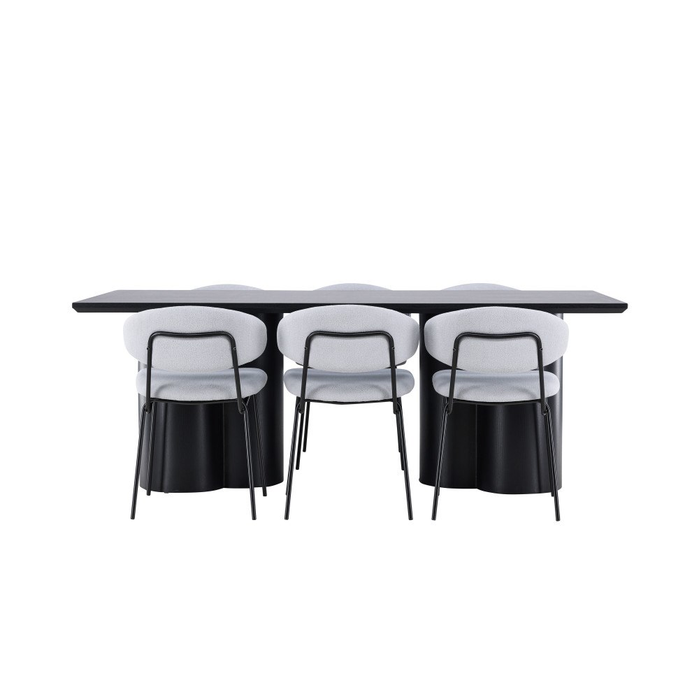 Venture Home Olivia Matbord med Chico Matstol