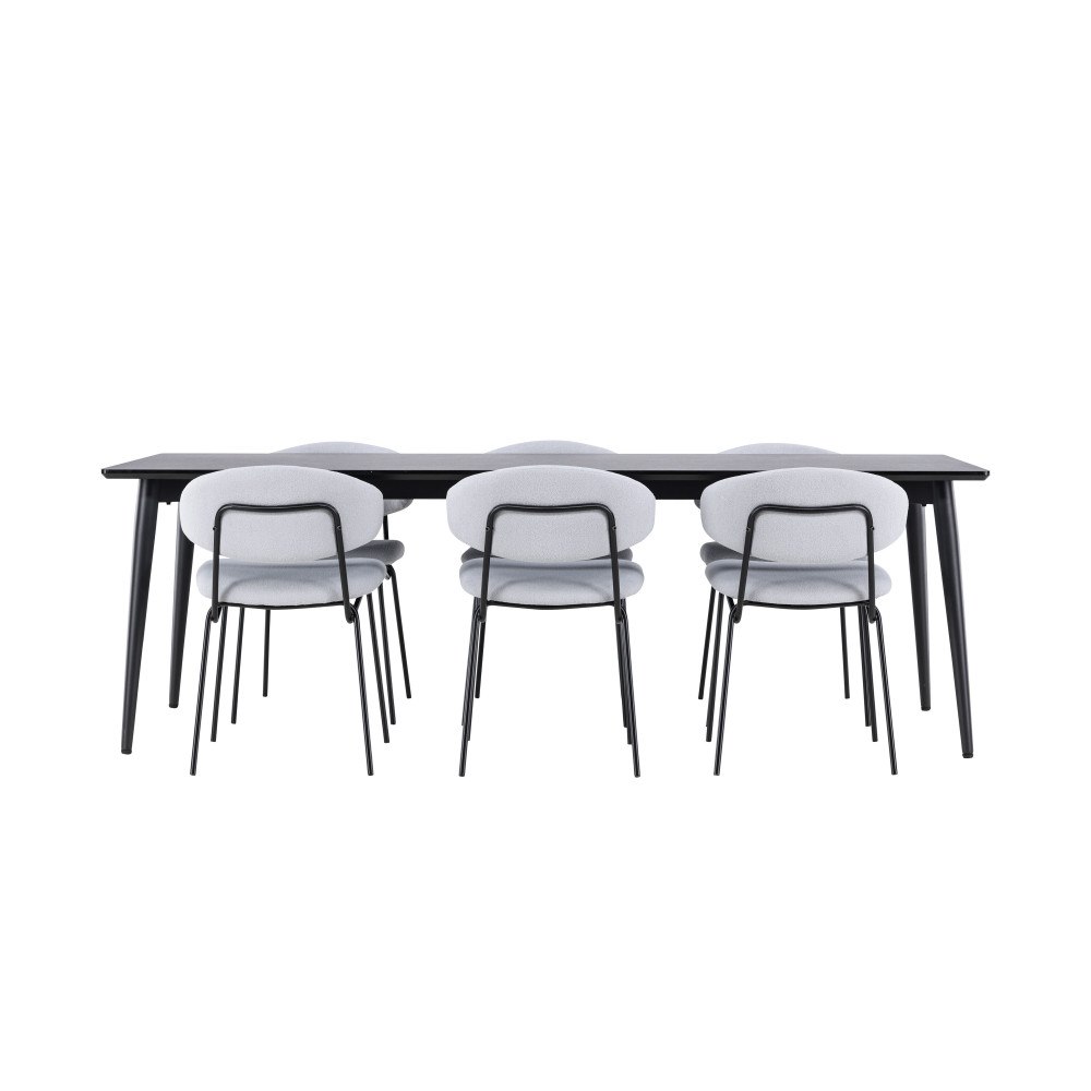 Venture Home Ellis Matbord med Chico Matstol