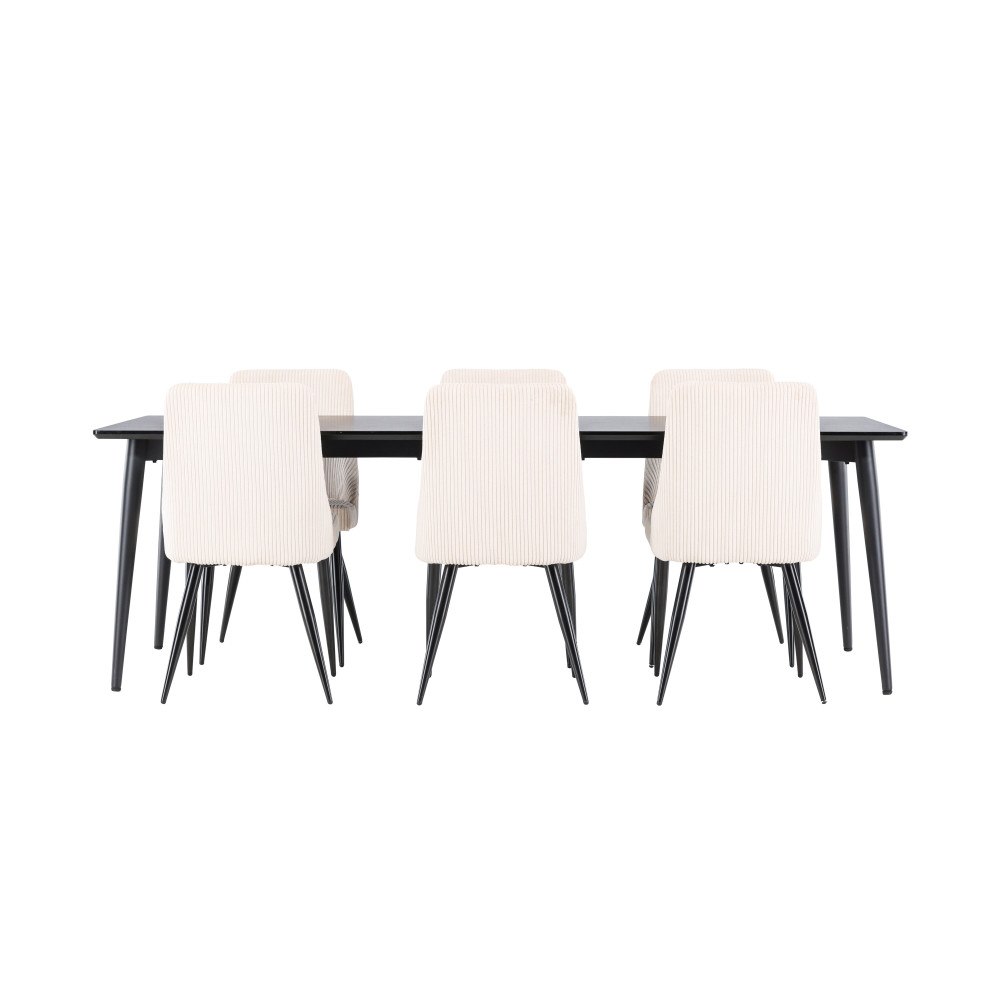 Venture Home Ellis Matbord med Leone Matstol