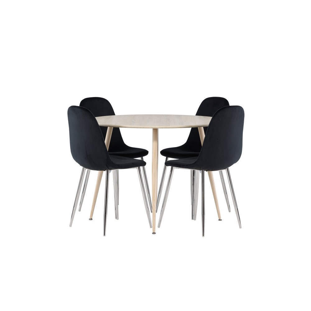 Venture Home Plaza Matbord med Polar Matstol