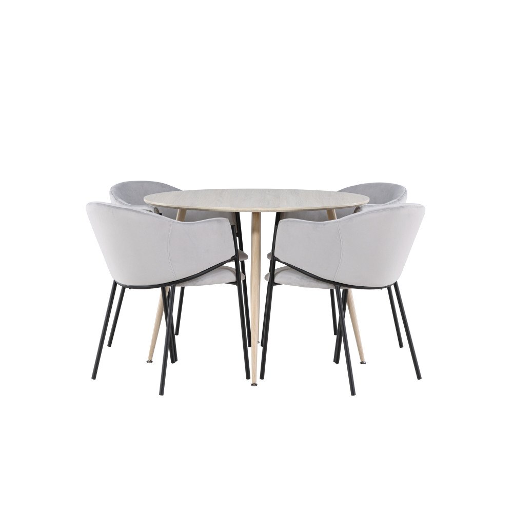 Venture Home Plaza Matbord med Evelina Matstol