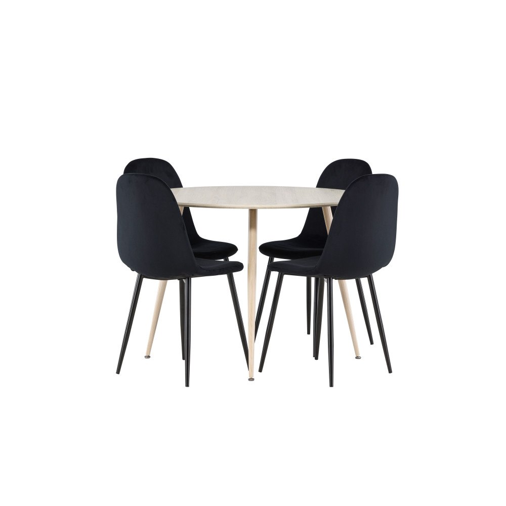 Venture Home Plaza Matbord med Polar Matstol