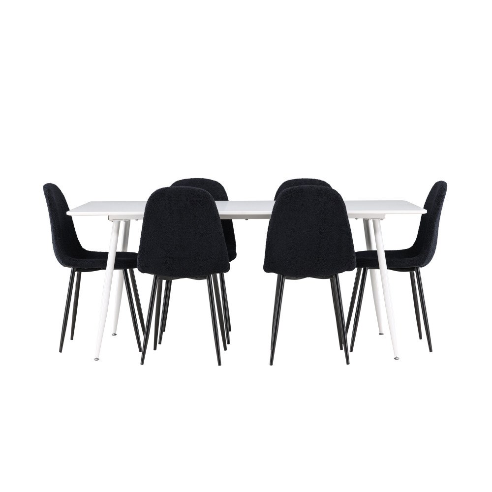 Venture Home Silar Matbord med Polar Matstol