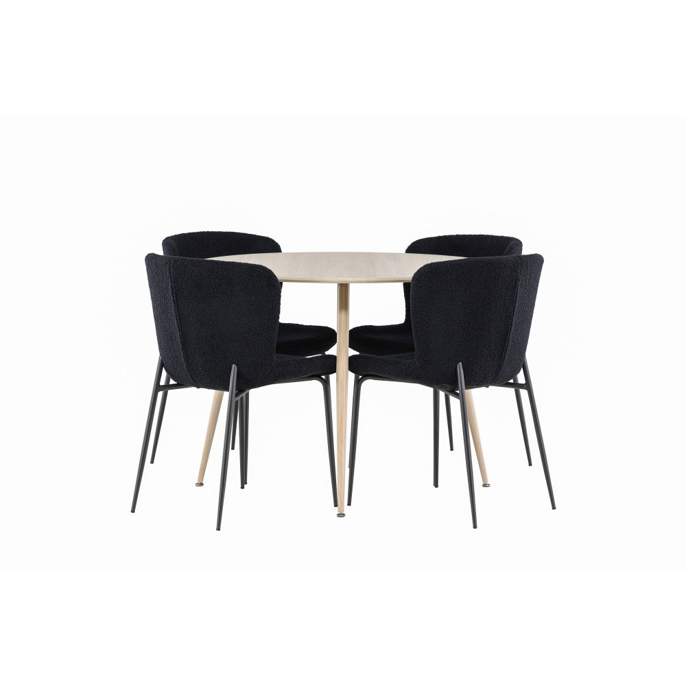 Venture Home Plaza Matbord med Modesto Matstol