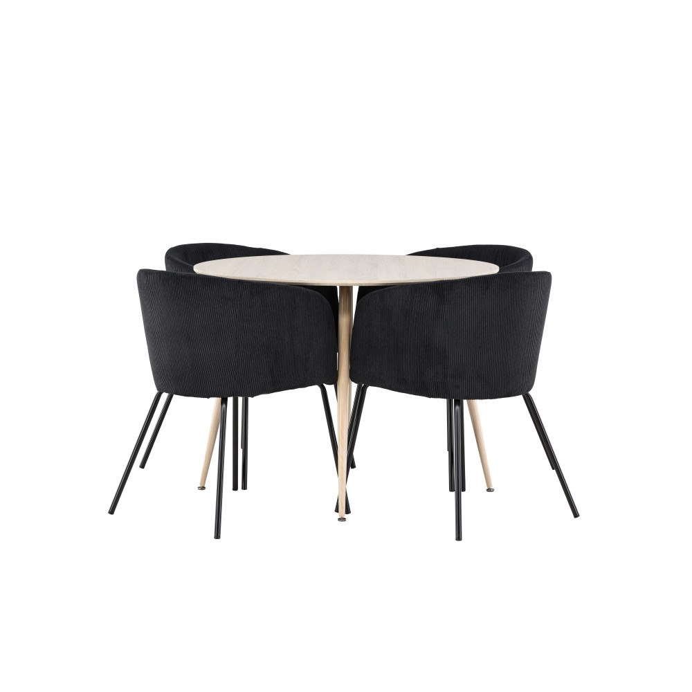 Venture Home Plaza Matbord med Berit Matstol