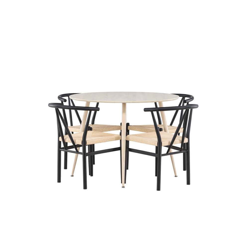 Venture Home Plaza Matbord med Alfons Matstol