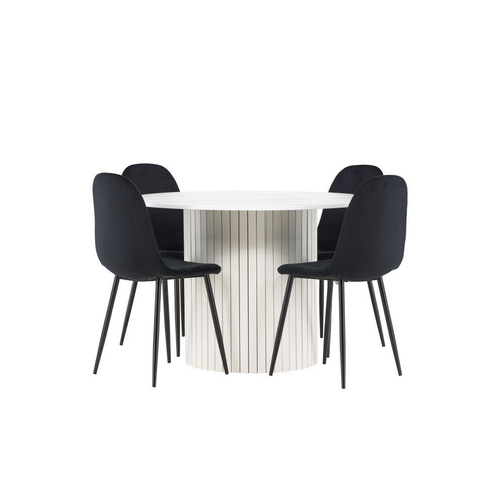 Venture Home Härön Matbord med Polar Matstol