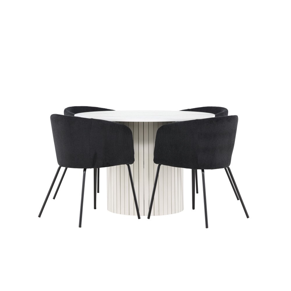 Venture Home Härön Matbord med Berit Matstol