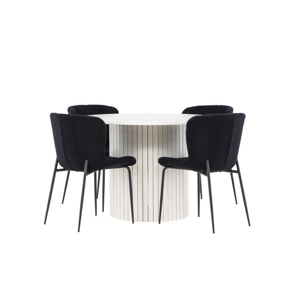 Venture Home Härön Matbord med Modesto Matstol