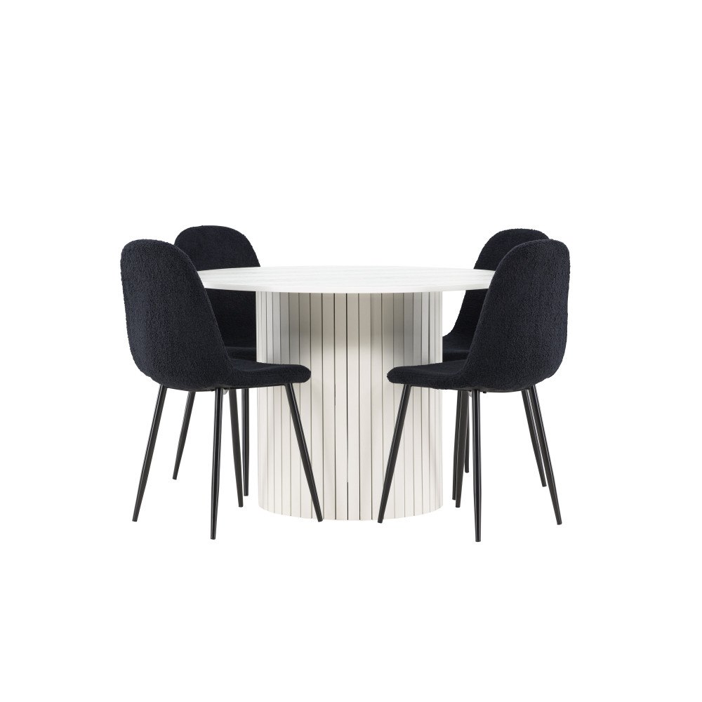 Venture Home Härön Matbord med Polar Matstol