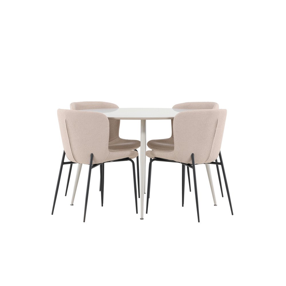 Venture Home Plaza Matbord med Modesto Matstol