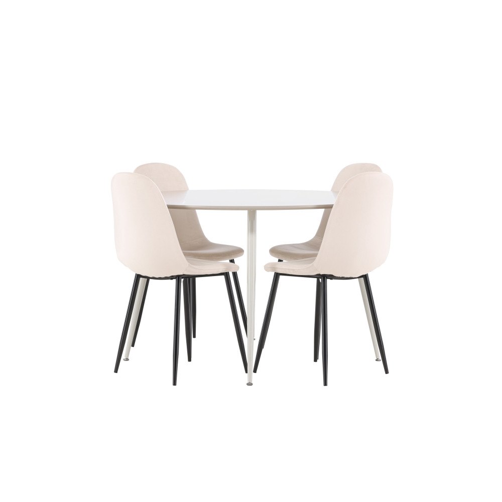 Venture Home Plaza Matbord med Polar Matstol