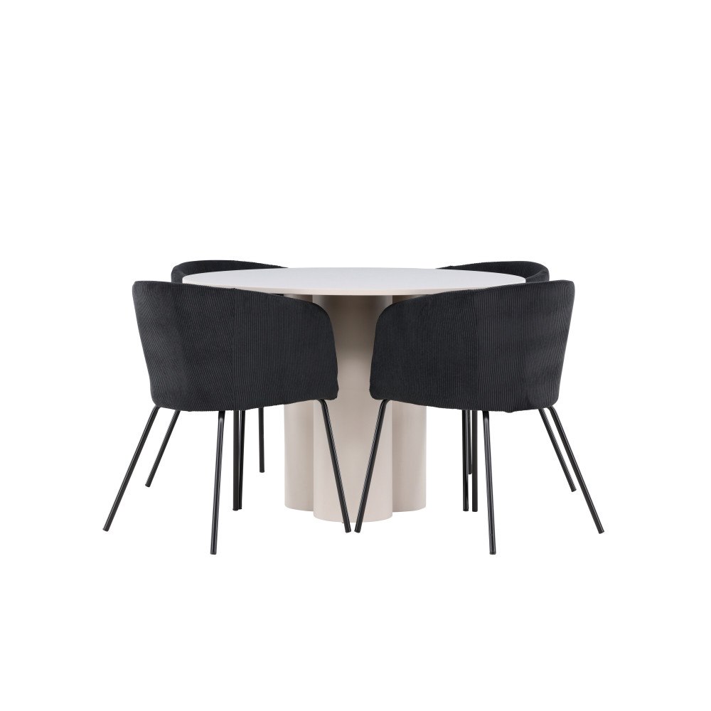 Venture Home Olivia Matbord med Berit Matstol