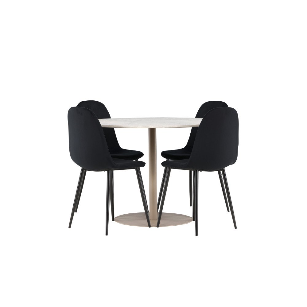 Venture Home Lycke Matbord med Polar Matstol