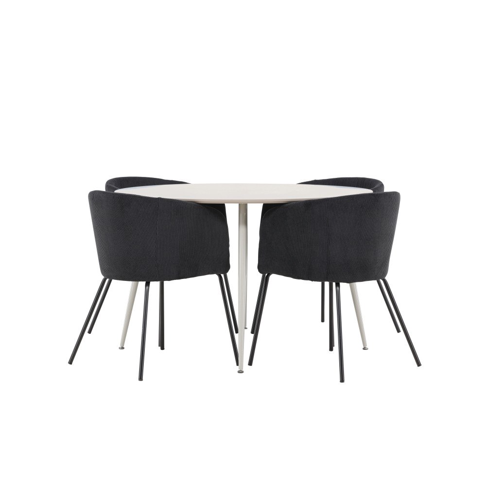 Venture Home Plaza Matbord med Berit Matstol