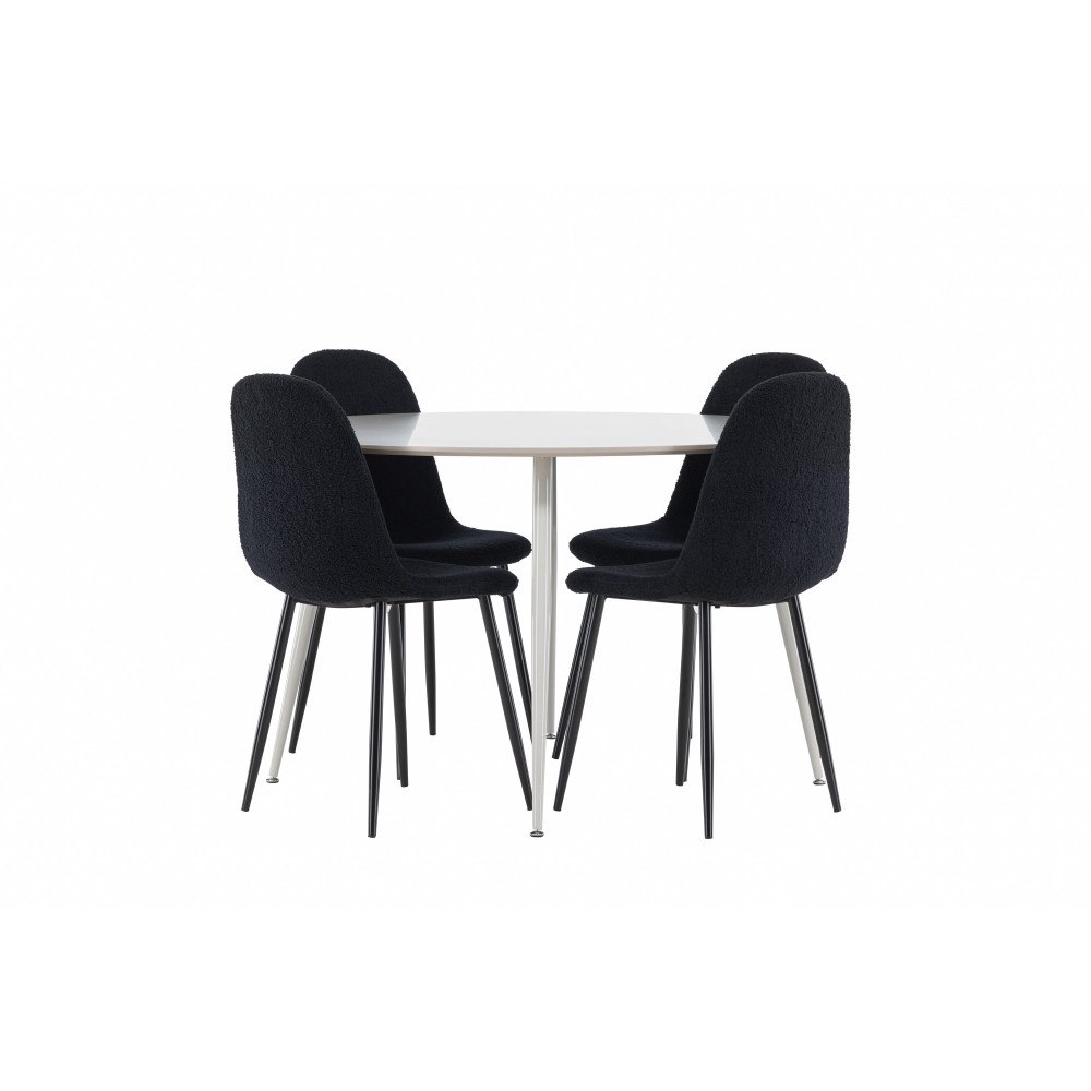 Venture Home Plaza Matbord med Polar Matstol
