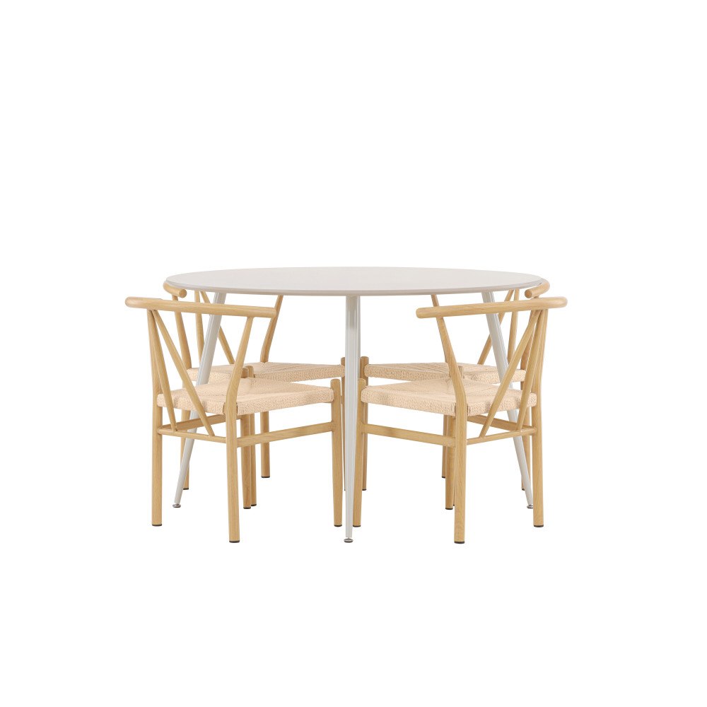 Venture Home Plaza Matbord med Alfons Matstol