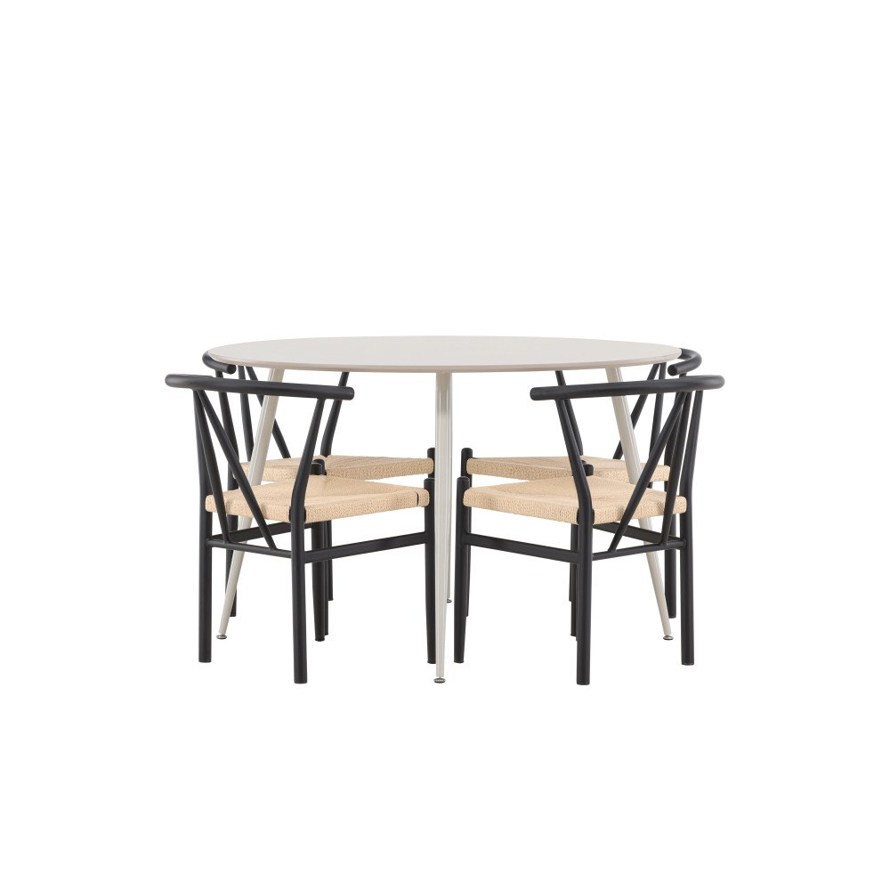Venture Home Plaza Matbord med Alfons Matstol