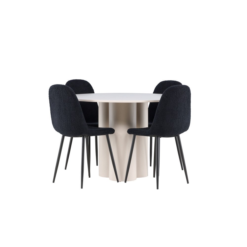 Venture Home Olivia Matbord med Polar Matstol