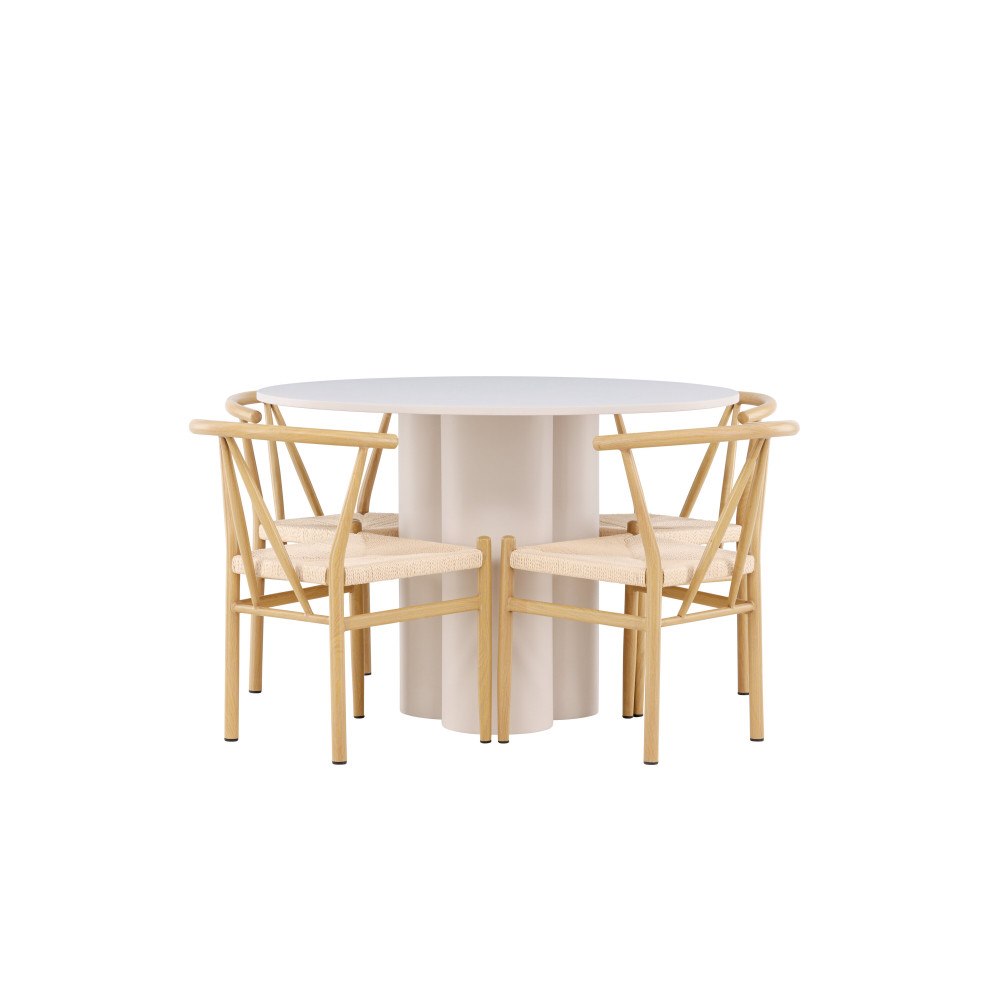 Venture Home Olivia Matbord med Alfons Matstol