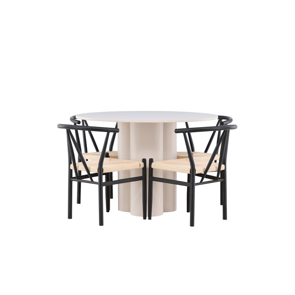 Venture Home Olivia Matbord med Alfons Matstol