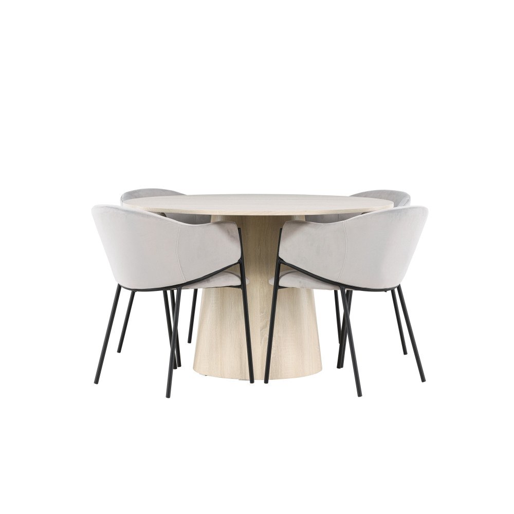 Venture Home Lanzo Matbord med Evelina Matstol