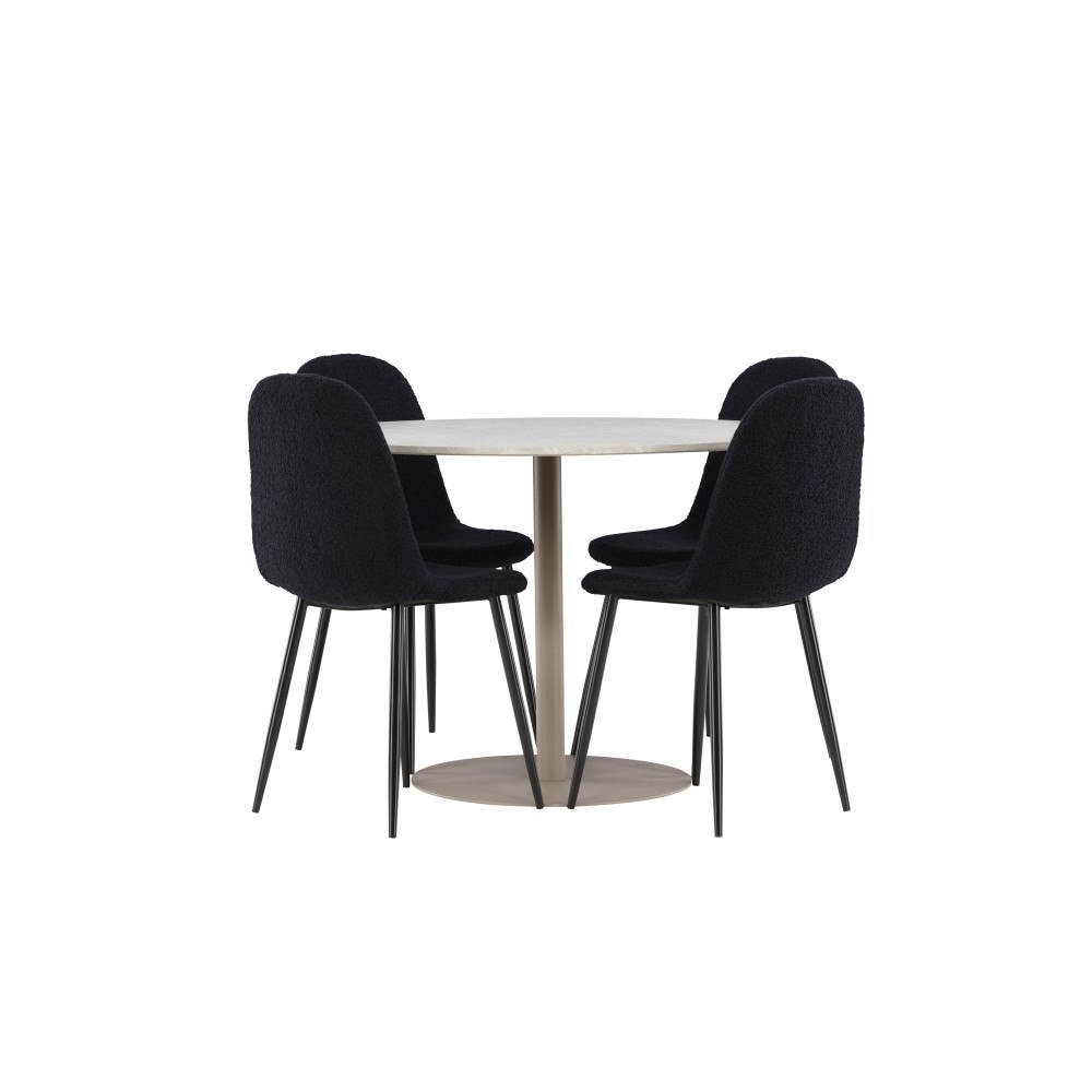 Venture Home Lycke Matbord med Polar Matstol