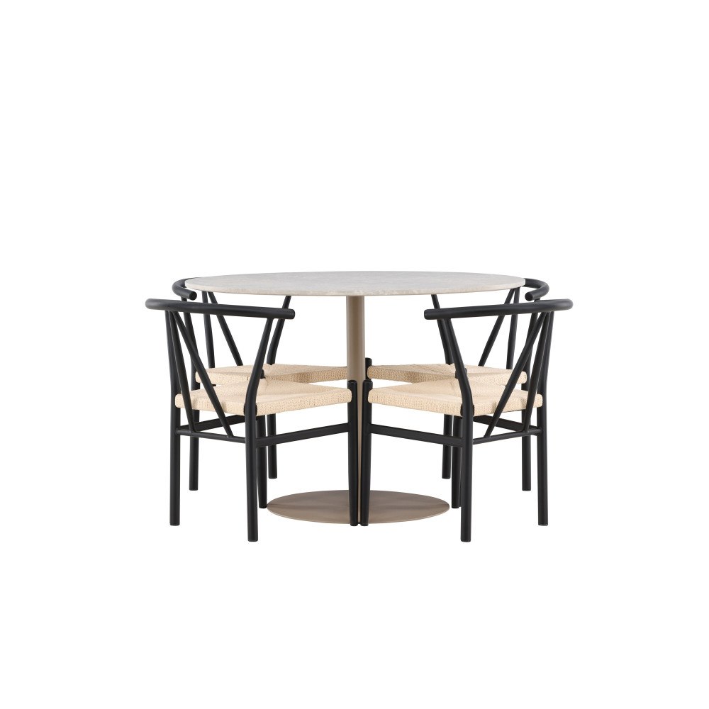 Venture Home Lycke Matbord med Alfons Matstol