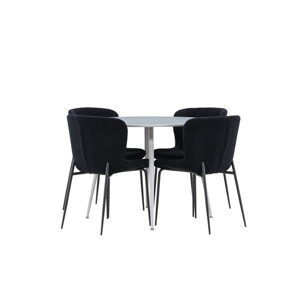 Venture Home Plaza Matbord med Modesto Matstol