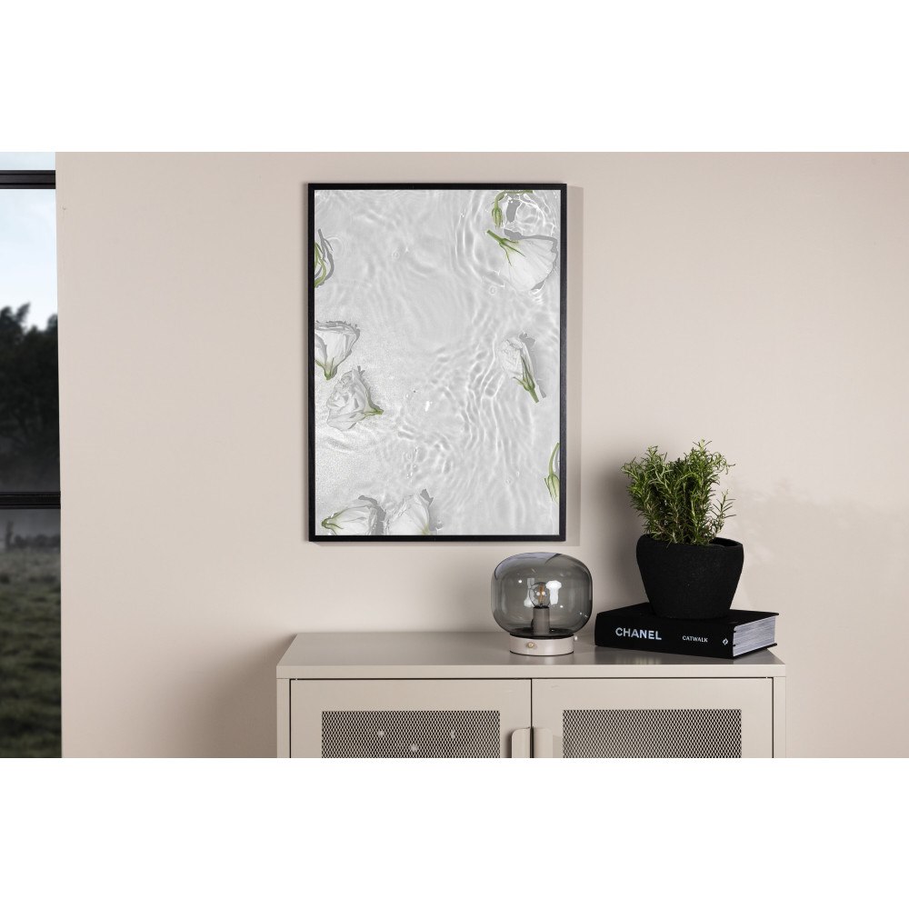 Venture Home White Roses Poster