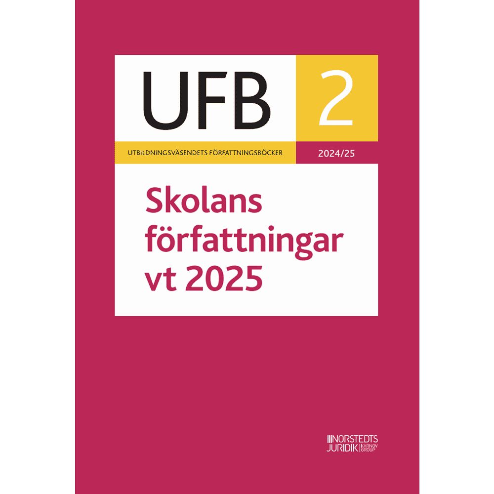 Norstedts Juridik UFB 2 VT 2025 (häftad)