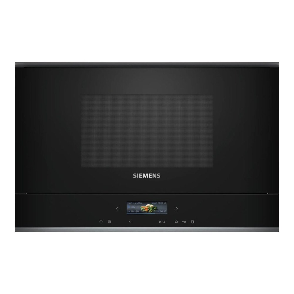 Siemens Siemens iQ700 BF722L1B1 - mikrovågsugn - inbyggd - svart / rostfritt stål