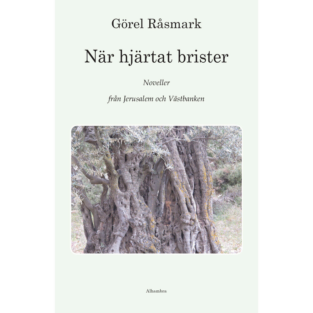 Görel Råsmark När hjärtat brister : noveller från Jerusalem och Västbanken (bok, danskt band)