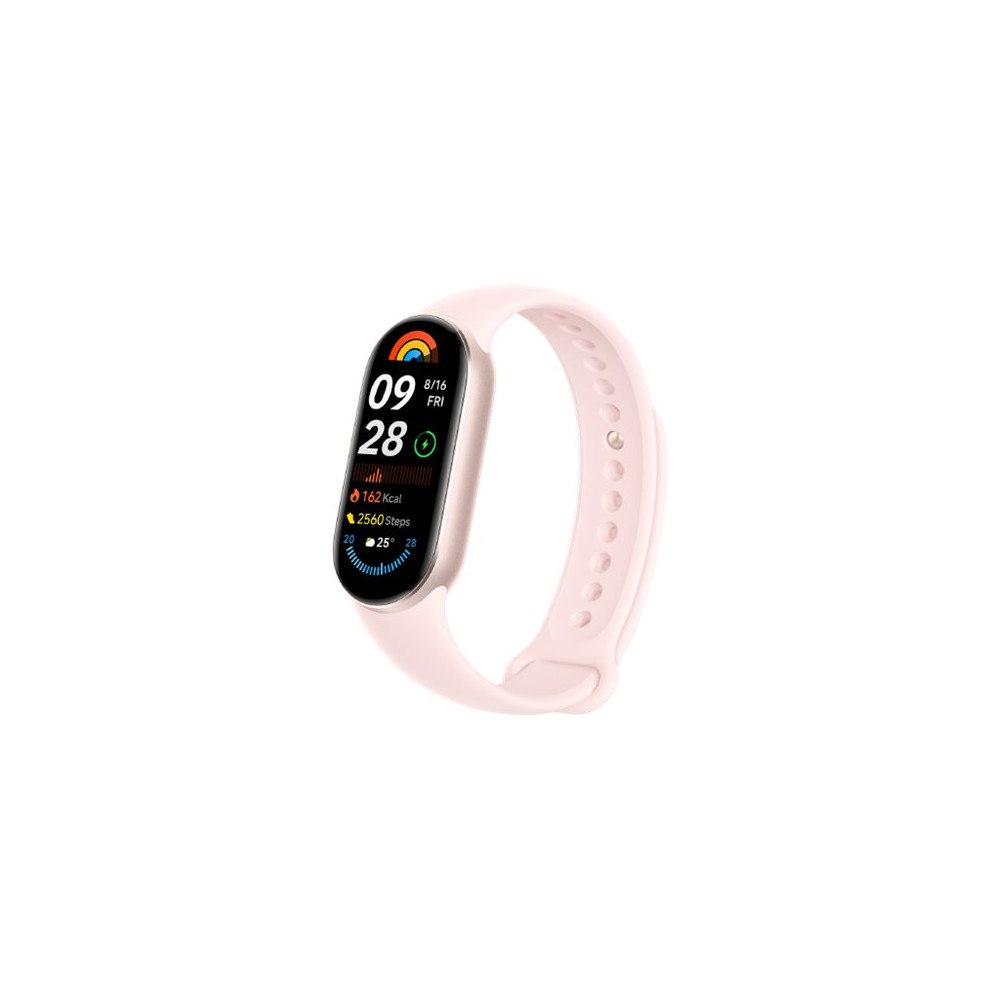 Xiaomi Xiaomi Smart Band 9 aktivitetspårare med rem - mystisk ros
