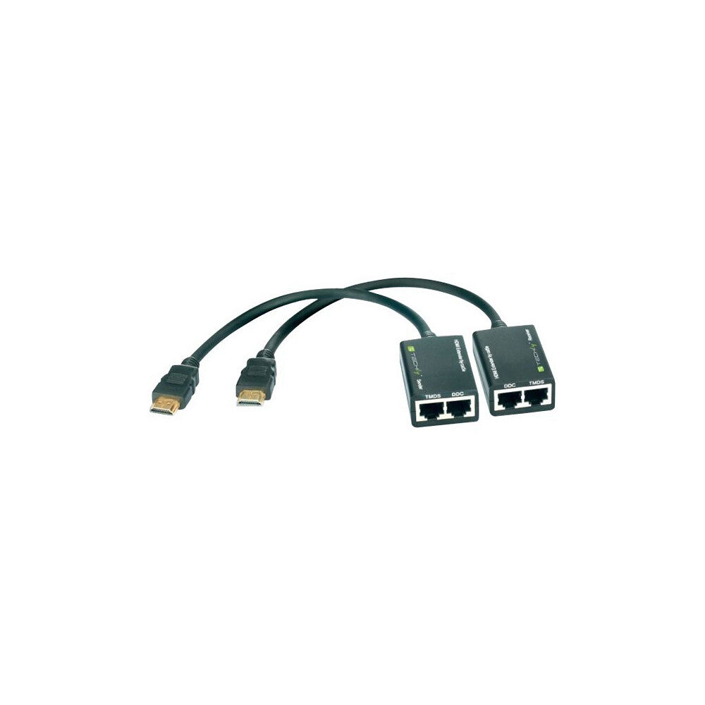 TECHLY TECHly Amplifier HDMI Cat 5e/6 Compact (Receiver and Transmitter Modules) - förlängd räckvidd för audio/video