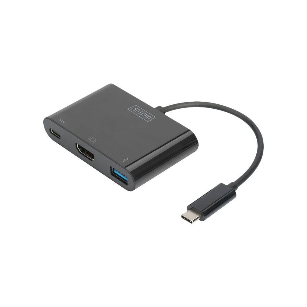Digitus DIGITUS MultiPort - extern videoadapter - svart