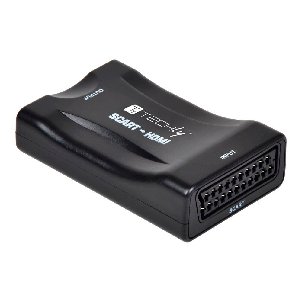 TECHLY TECHly IDATA SCART-HDMI3 SCART till HDMI videokonverterare / skalerare