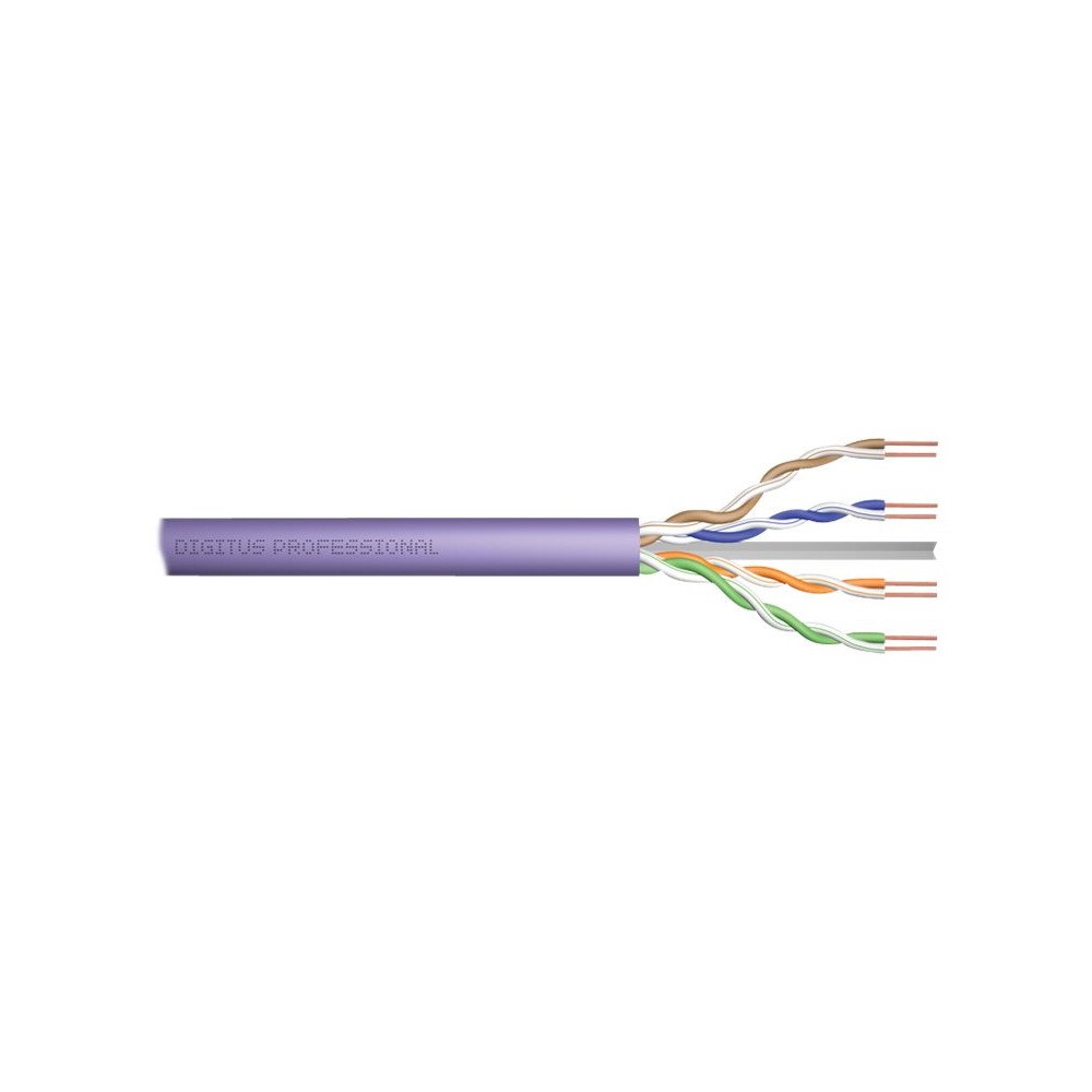 Digitus DIGITUS Professional installationskabel - 500 m - lila, RAL 4005